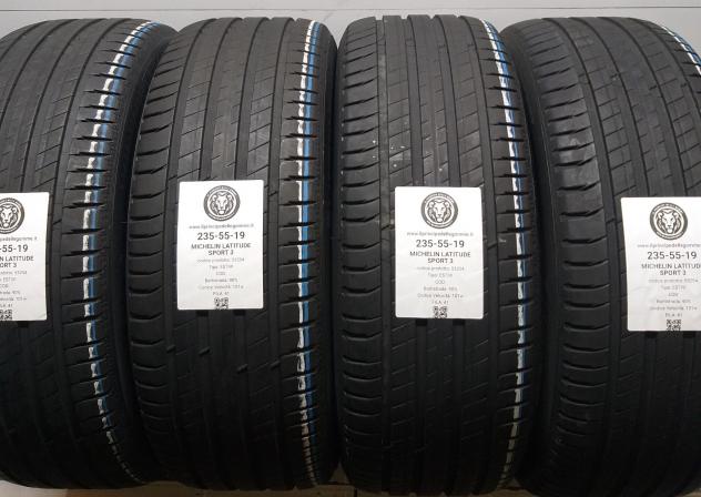 4 GOMME 235 55 19 MICHELIN A53254