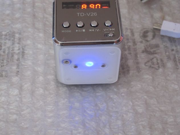 Mini altoparlante portatile lettore musicale digitale micro SD/TF card /radio - Foto 2