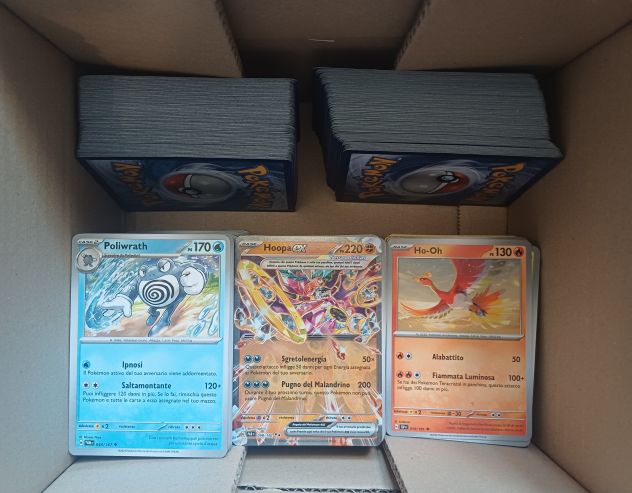 Lotto 1000 carte pokemon