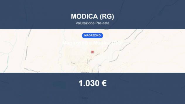 Immobile in asta di 15 m² in vendita a Modica