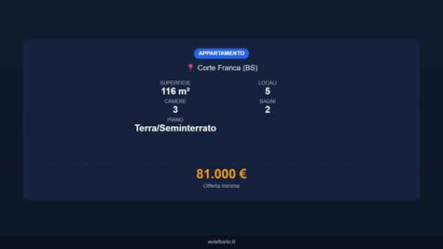 Immobile in asta di 116 m² in vendita a Corte Franca - Foto 15