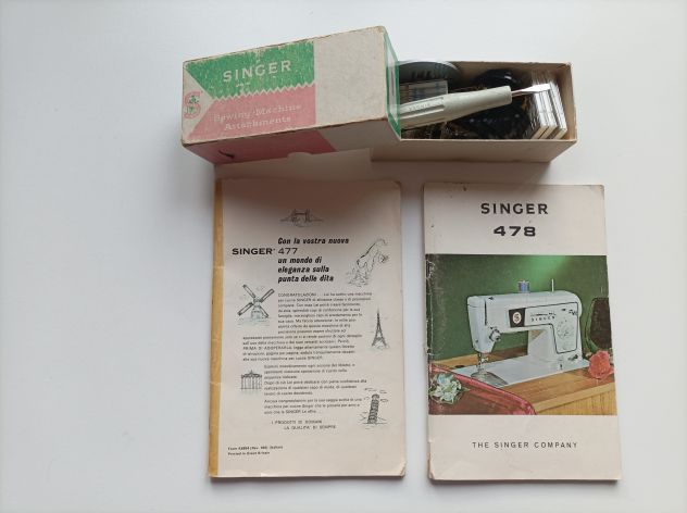 Macchina da cucire Singer Stylist 478 – Vintage originale - Foto 8