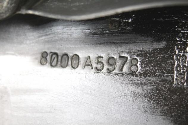 HUSQVARNA WR 250 H80A0A5978 CARENA RADIATORE DESTRA V(2011) RIGHT RADIATOR FAIRING PICCOLO CREPO - Foto 4