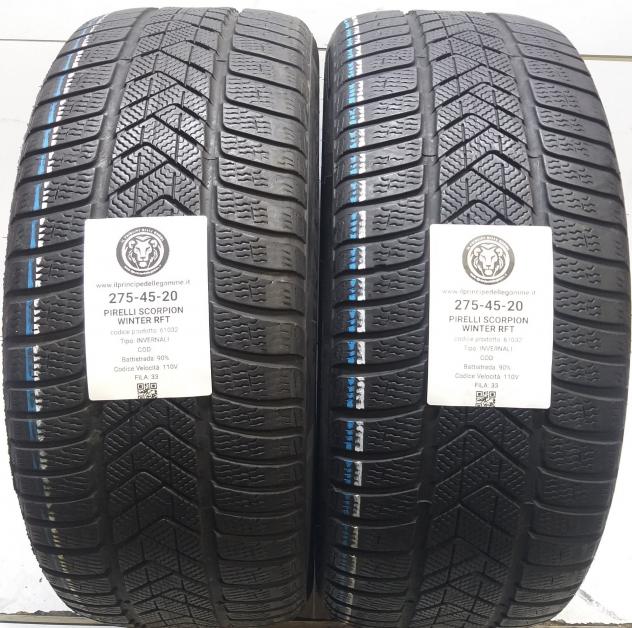 2 GOMME 275 45 20 PIRELLI A61032