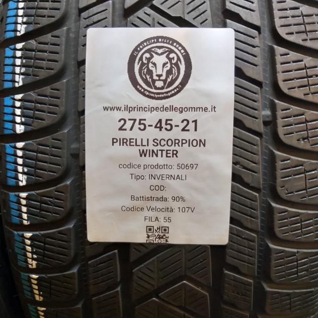 4 GOMME 275 45 21 PIRELLI A50697 - Foto 2