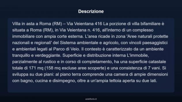 Immobile in asta di 171 m² in vendita a Roma - Foto 4
