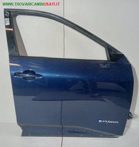 PORTA ANT DX  AZZURRO MET CON SE/AL 999-U1308838 Carrozzeria  Lamierati esterni  Porte  Porta ant. dx. NISSAN - X-TRAIL - 01-09-2014 - 01-08-2017, NIS
