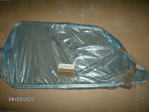 Cornici luce porta rasa vetri raschiavetri fiat 127 1° prima serie special NUOVE