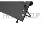 RETROVISORE DESTRO MANUALE NERO-BRACCIO CORTO-CON FANALE-CONVESSO/CROMATO-L &hellip;