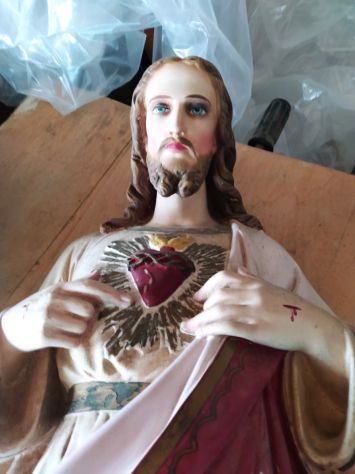 ANTICA STATUA DI GESUCRISTO - Foto 8