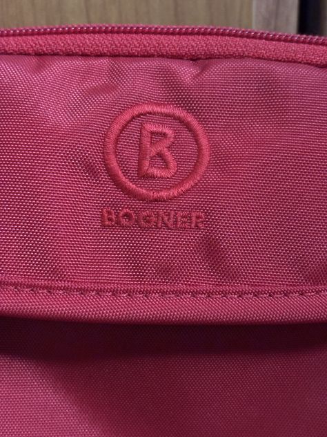 BORSA NUOVA A TRACOLLA VINTAGE DA DONNA FIRMATA ORIGINALE BOGNER IN NYLON - Foto 2
