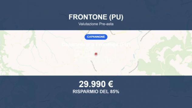 Immobile in asta di 1115 m² in vendita a Frontone
