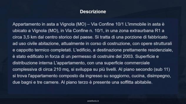 Immobile in asta di 210 m² in vendita a Vignola - Foto 18