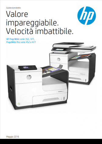 HP PageWide Managed- wifi - serie 58650.