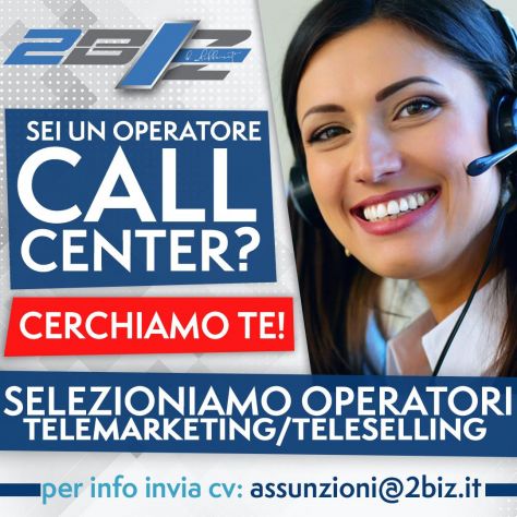 OPERATORI CALL CENTER TLM