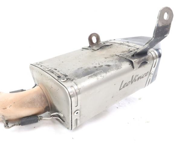 YAMAHA MT-07 14148K MARMITTA SILENZIATORE SCARICO LEOVINCE RM18 19 - 20 MUFFLER PICCOLA AMMACCATURA SENZA DB KILLER - Foto 10