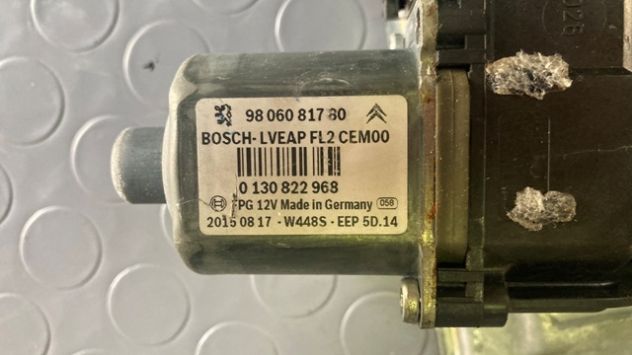 Alzacristallo anteriore DX Peugeot 2008 del 2016 - Foto 3
