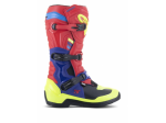 Stivali Moto Off-Road Alpinestars Tech 3 Taglia 44.5 EU - Rosso/Blu/Giallo Fluo