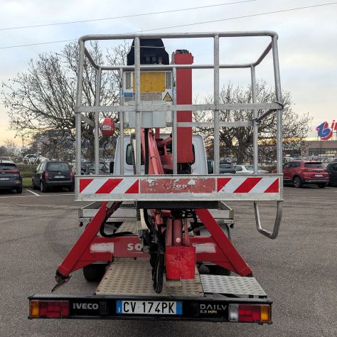 PIATTAFORMA AEREA SOCAGE APACHE DA 20 SU IVECO DAILY 35 Q.LI PTT - Foto 3