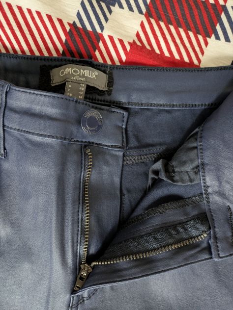 DONNA Pantalone Camomilla 46 blu marino - Foto 2