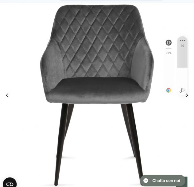 Tavolo da pranzo di design+ 6 poltroncine - Foto 8