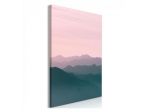Quadro Montagne Con Orizzonte Rosa ARREDALACASA
