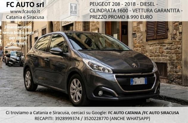 Peugeot 208 BlueHDi 100 S&amp;S 5 porte Allure PARI AL NUOVO