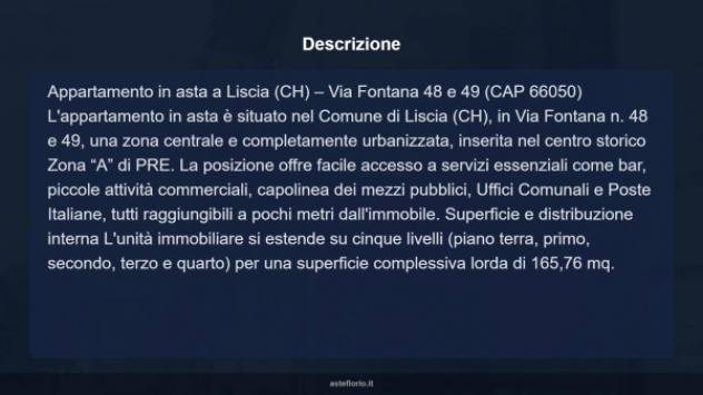 Immobile in asta di 165 m² con più di 5 locali in vendita a Liscia - Foto 11