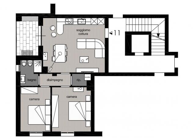 Appartamento in vendita a Poggibonsi 75 mq Rif: 1319556 - Foto 7