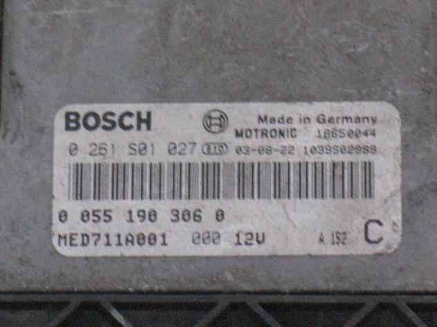 0261S01027 ECU ALFA ROMEO 156 2.0 0261S01027 00551903060 MED711A001 - Foto 2