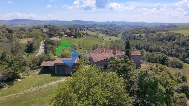 Splendido casale indipendente alle porte di Asciano, nelle crete senesi, Toscana. - Foto 5