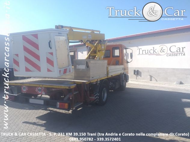 RIF.804 IVECO EUROCARGO 80 E 18 – 1997 – PIATTAFORMA AEREA CON CESTELLO – EURO 2 - Foto 6