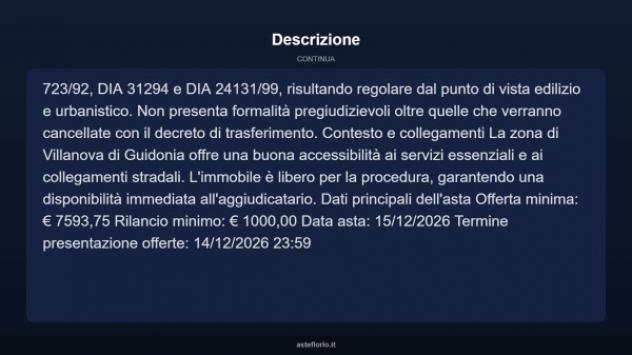 Immobile in asta di 19 m² in vendita a Guidonia Montecelio - Foto 4