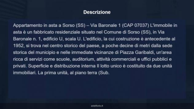 Immobile in asta di 91 m² in vendita a Sorso - Foto 6