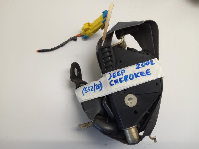 CINTURA DI SICUREZZA ANTERIORE SINISTRA CON PRETENSIONATORE JEEP Cherokee 3° Serie 33011121A (0205)