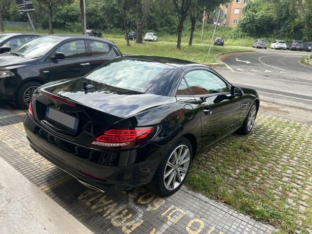 Mercedes-benz SLC 200 Sport Cabrio Tagliandi Mercedes Led Air scarf Navi - Foto 9