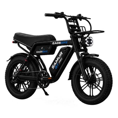 EagsBike Samur GT Pro Fat E-Bike 750W 48V Doppia Batteria - Foto 4