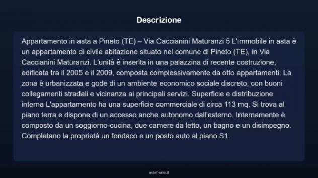 Immobile in asta di 67 m² in vendita a Pineto - Foto 8