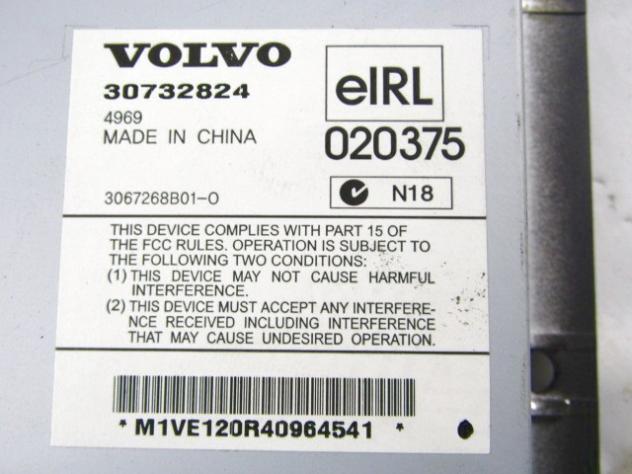 30732824 AMPLIFICATORE AUDIO VOLVO V50 2.0 100KW 5P D 6M (2005) RICAMBIO USATO - Foto 2