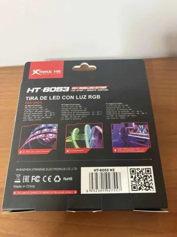Striscia LED RGB XTRIKE con Telecomando – Nuova - Foto 5