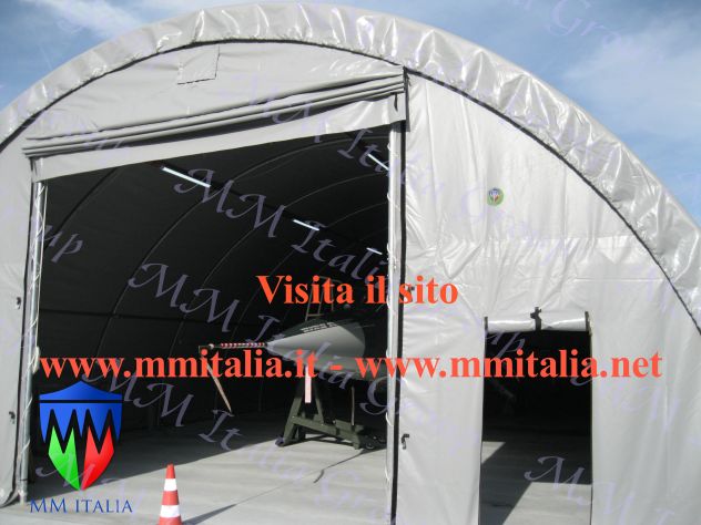 Tunnel Agricoli Tenso Coperture 9,15 x 20 x 4,5 Professionali a Forlí - Foto 8
