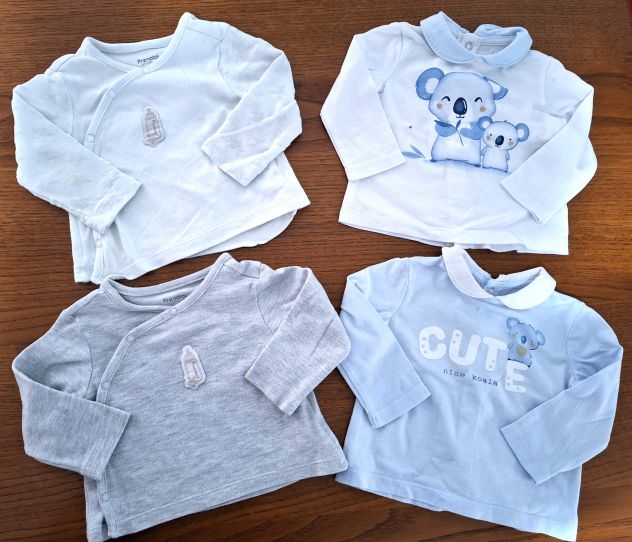 Abbigliamento neonato cotone taglia 3-6 mesi - Foto 2