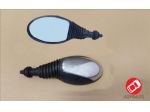 05.20.016 SPECCHIETTO RETROVISORE CROMATO SX CHATENET LIGIER MICROCAR GRECAV