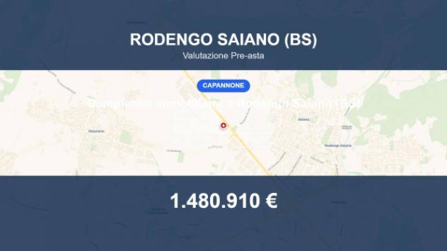 Immobile in asta di 6600 m² in vendita a Rodengo Saiano