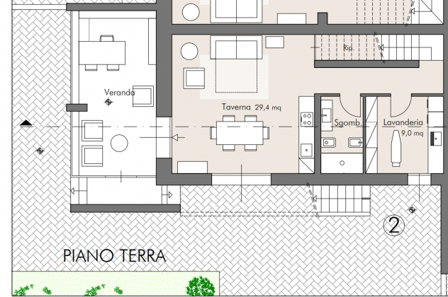 Villetta trifamiliare in vendita a Cascina 200 mq Rif: 1268805 - Foto 10