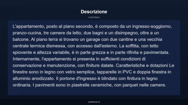 Immobile in asta di 169 m² con più di 5 locali e box auto in vendita a Fossombrone - Foto 15