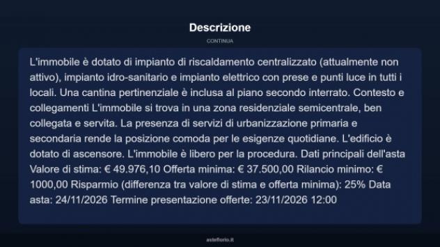 Immobile in asta di 58 m² in vendita a Torino - Foto 13
