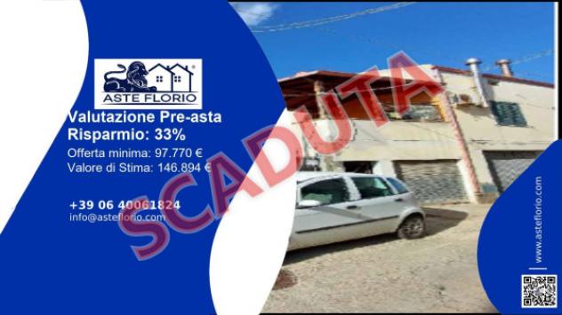Immobile in asta di 131 m², box auto in vendita a Villacidro