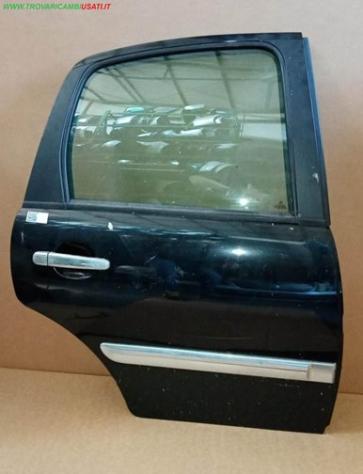PORTA POST.D. NERO MET. C/ALZ. E SERR.  Carrozzeria  Lamierati esterni  Porte  Porta post. dx. CITROEN - C3 5 porte - 01-03-2002 - 01-09-2009
