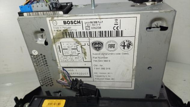 AUTORADIO LANCIA Ypsilon 4° Serie 7355434800 199B1000 (1123) - Foto 3